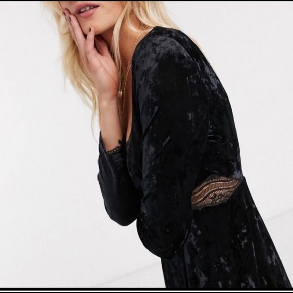 FREE PEOPLE Kat Velvet Mini - Picture 4 of 8